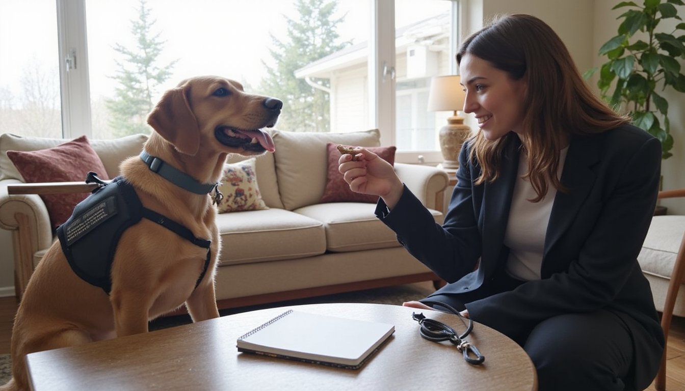 specialized service dog training